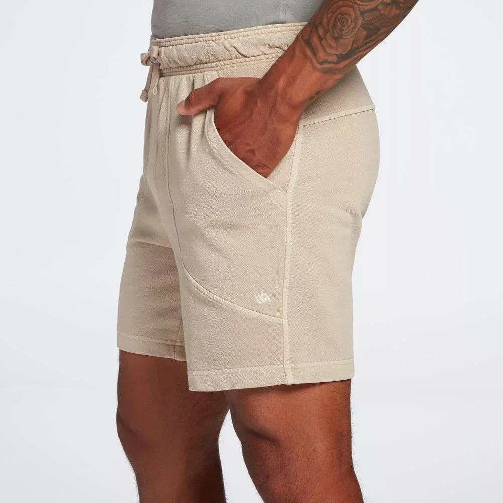 NWT VRST Men's 7'' Washed Twill Terry Short - Picture 3 of 5